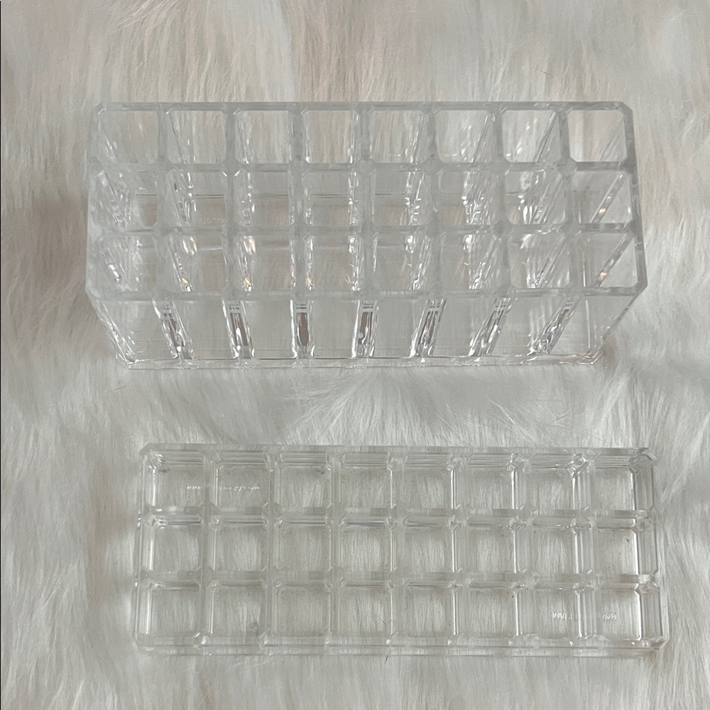Clear Acrylic Organizers for Lipstick & Lipgloss
